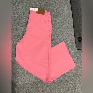 New Judy Blue Wide Leg  Crop
